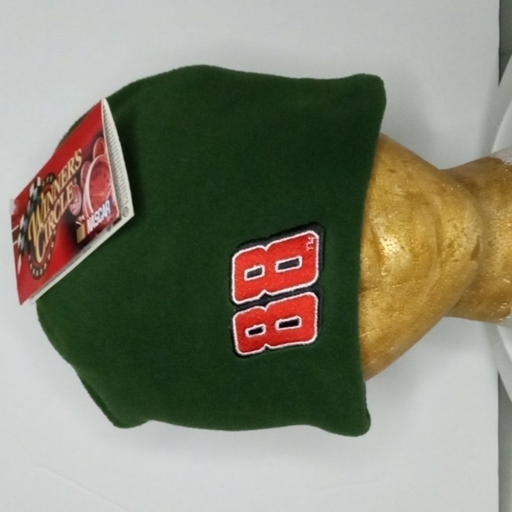 Winner's Circle Nascar 88 Beanie Cap Green Grey,  NWT